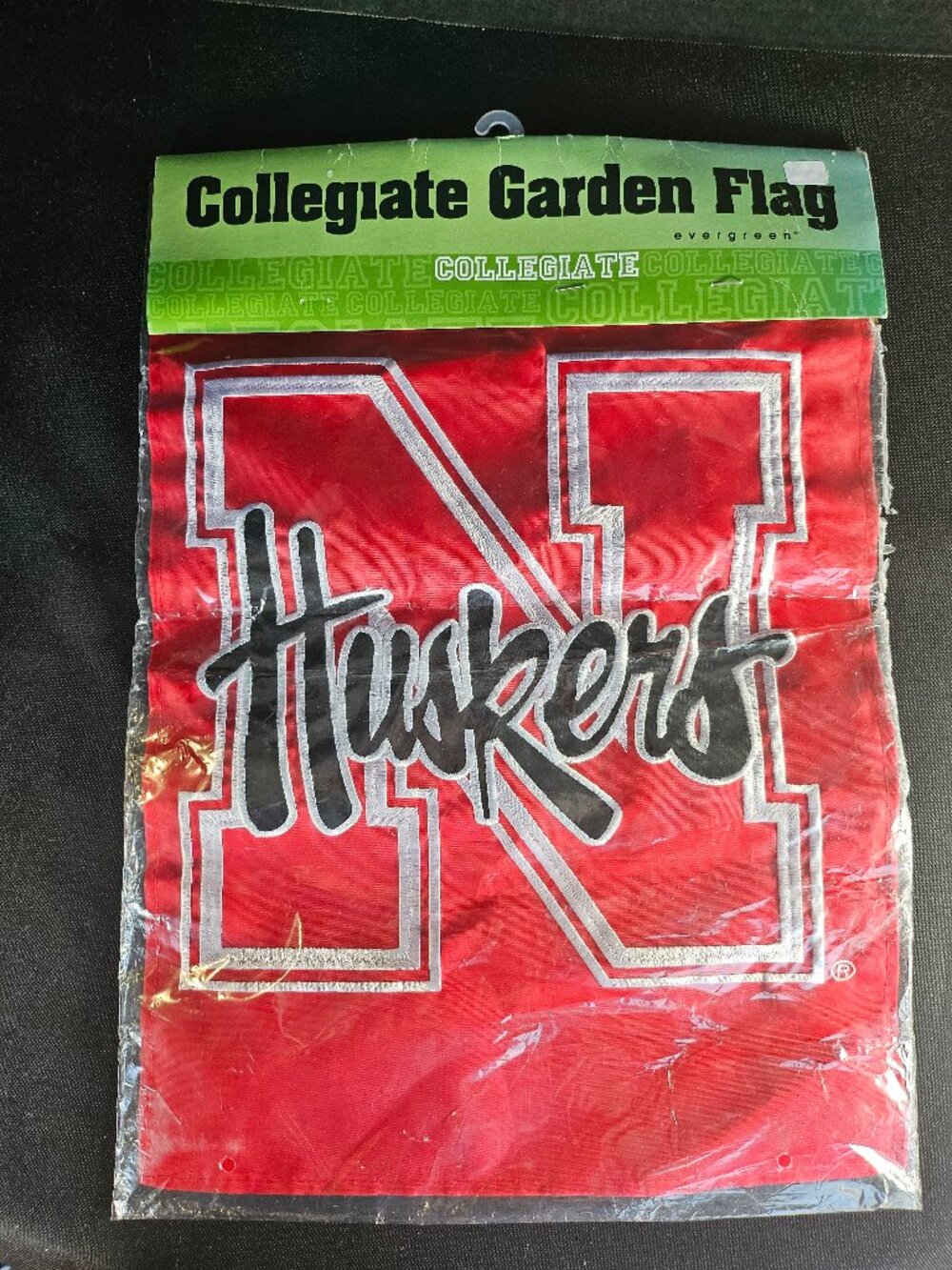 Nebraska Cornhuskers Collegiate Garden Flag By Evergreen New In Package